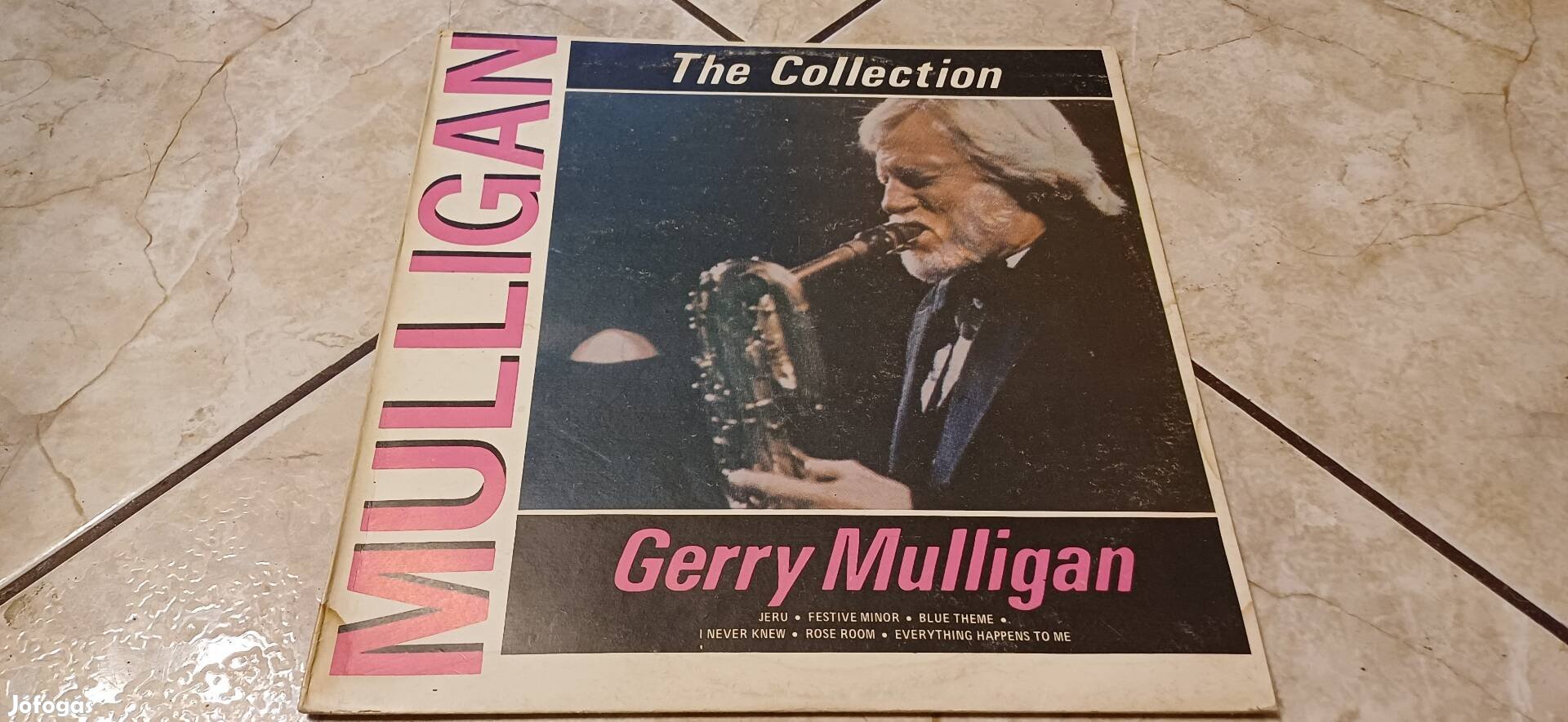 Gerry Mulligan jazz bakelit hanglemez