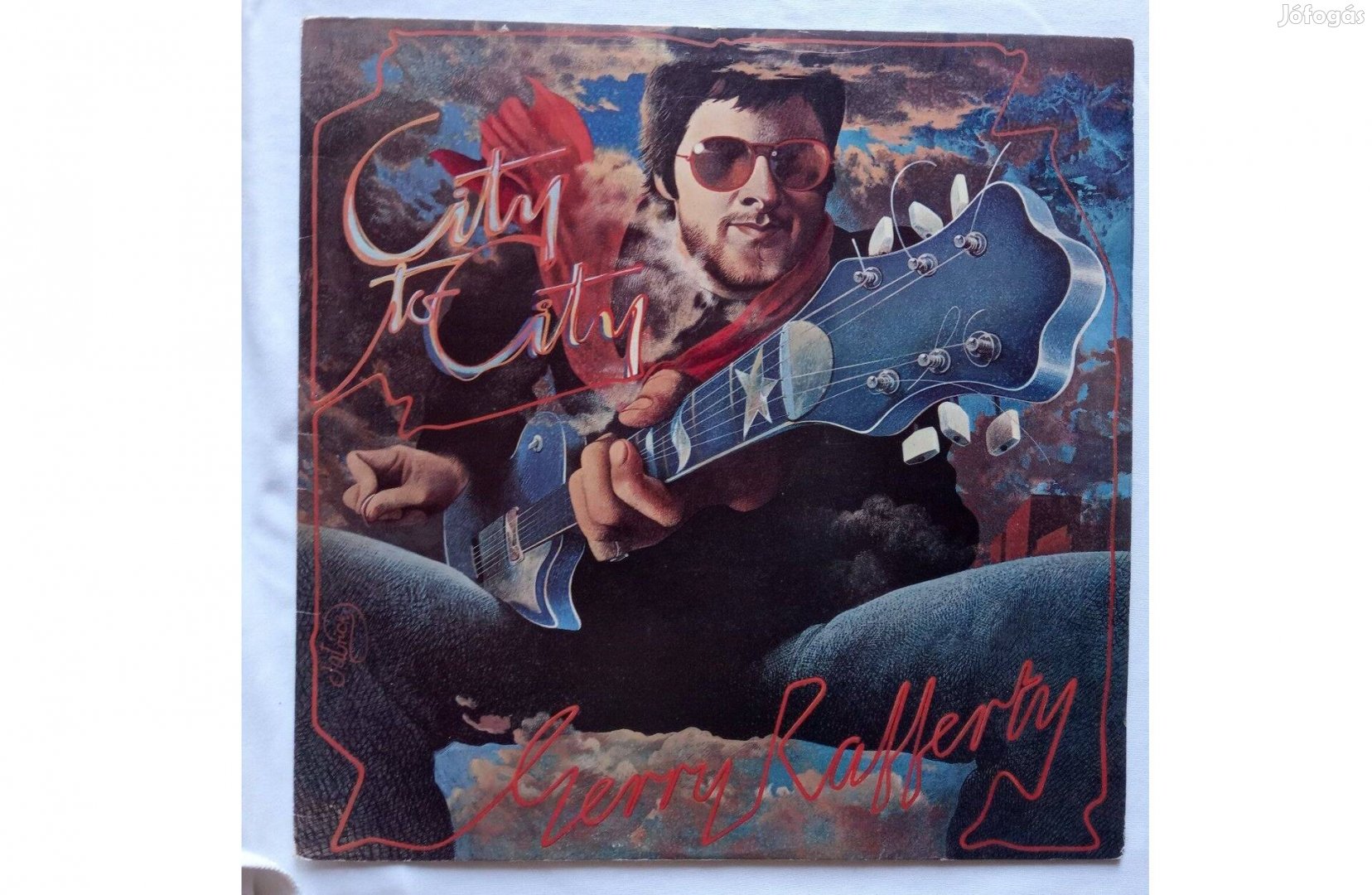 Gerry Rafferty City To City bakelit vinyl lp