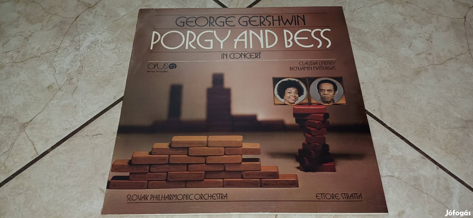 Gershwin Porgy and Bess bakelit hanglemez