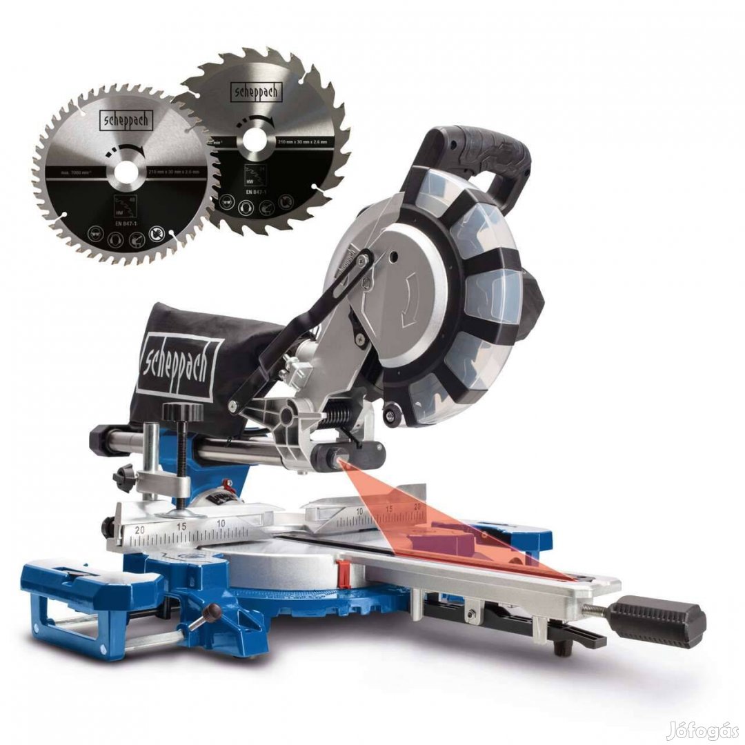 Gérvágó fűrész 2200 watt-szélesség 340 mm Magasság 90