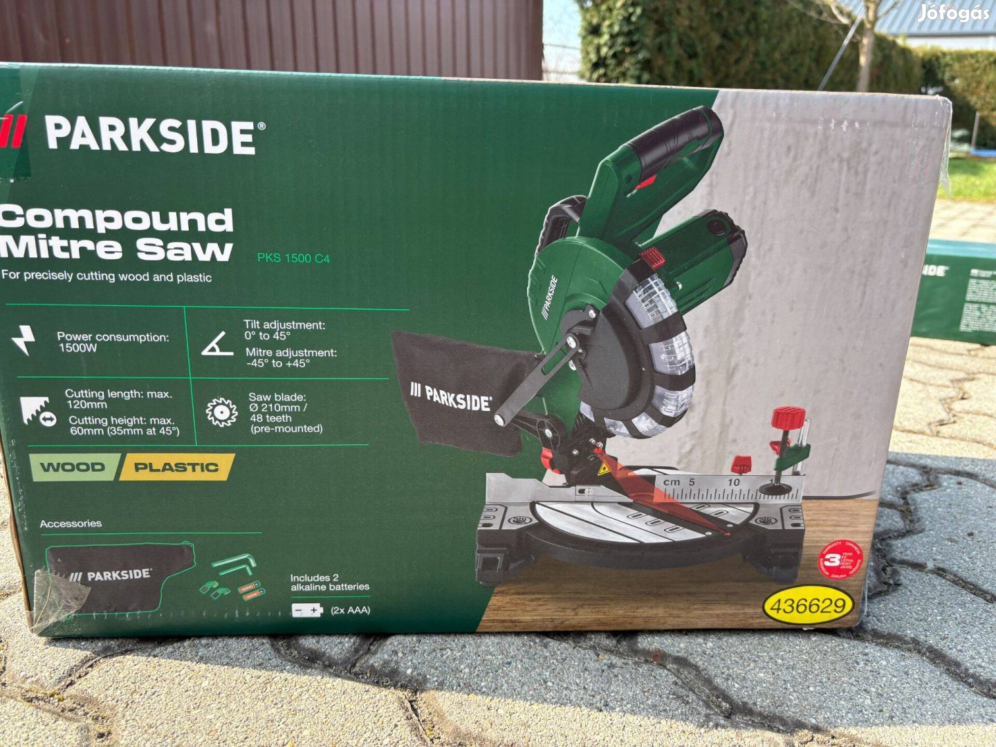 Gérvágó fűrész Parkside