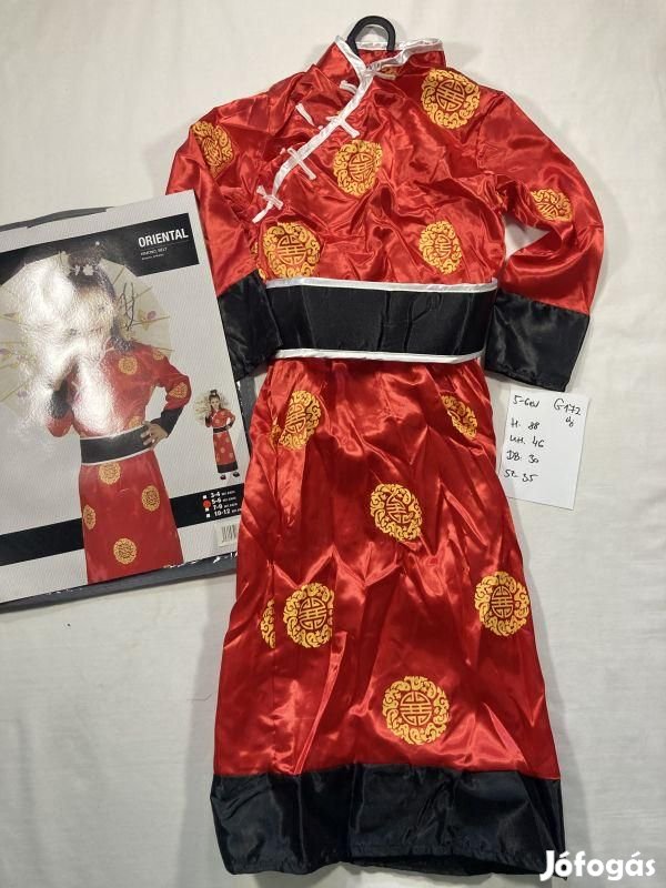 Gésa jelmez, ázsiai hercegnő jelmez, Geisa jelmez, új G172