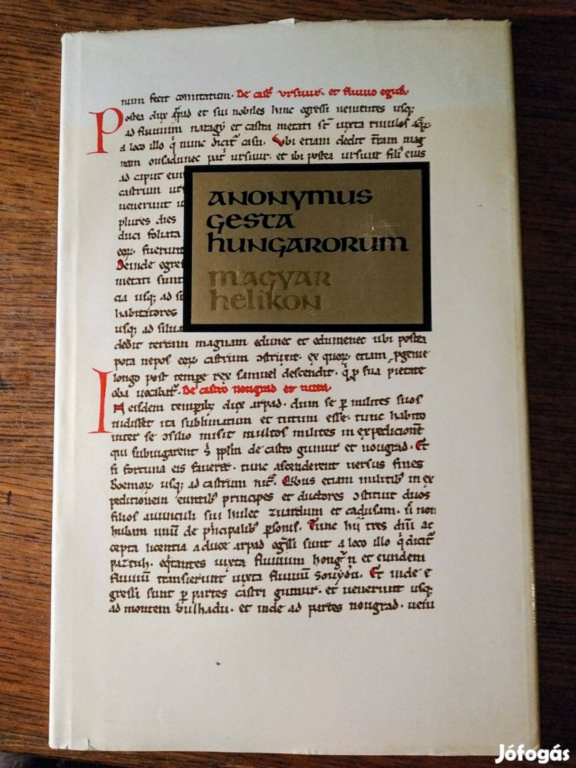 Gesta Hungarorum Anonymus Magyar He