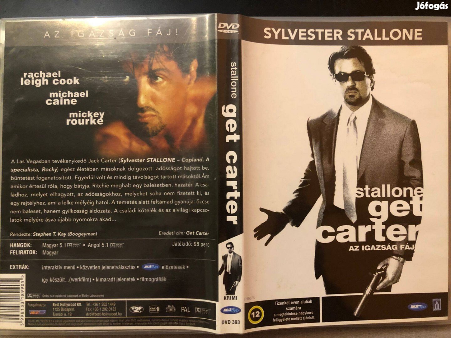 Get Carter Az igazság fáj (Stallone) DVD