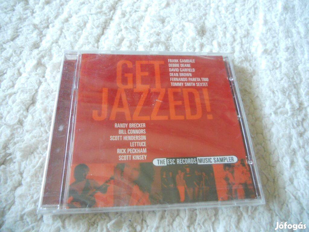 Get Jazzed Válogatás ( ESC Records sampler ) CD ( Új, Fóliás)