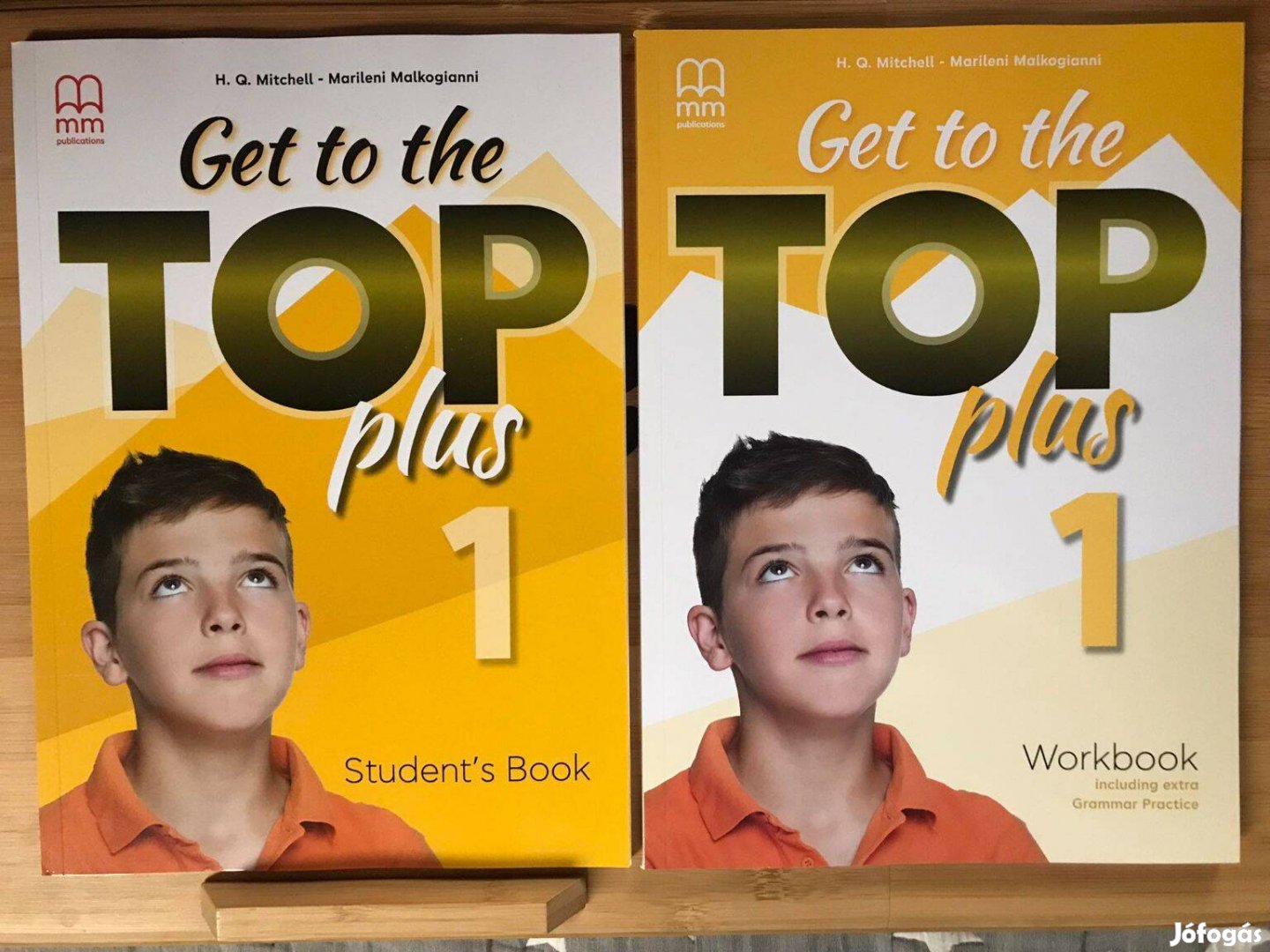Get to the Top plus 1 tankönyv és munkafüzet, új