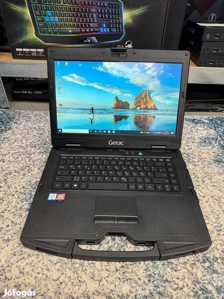 Getac S410 katonai laptop eladó Intel I5 6300U 4X2,4Ghz,
