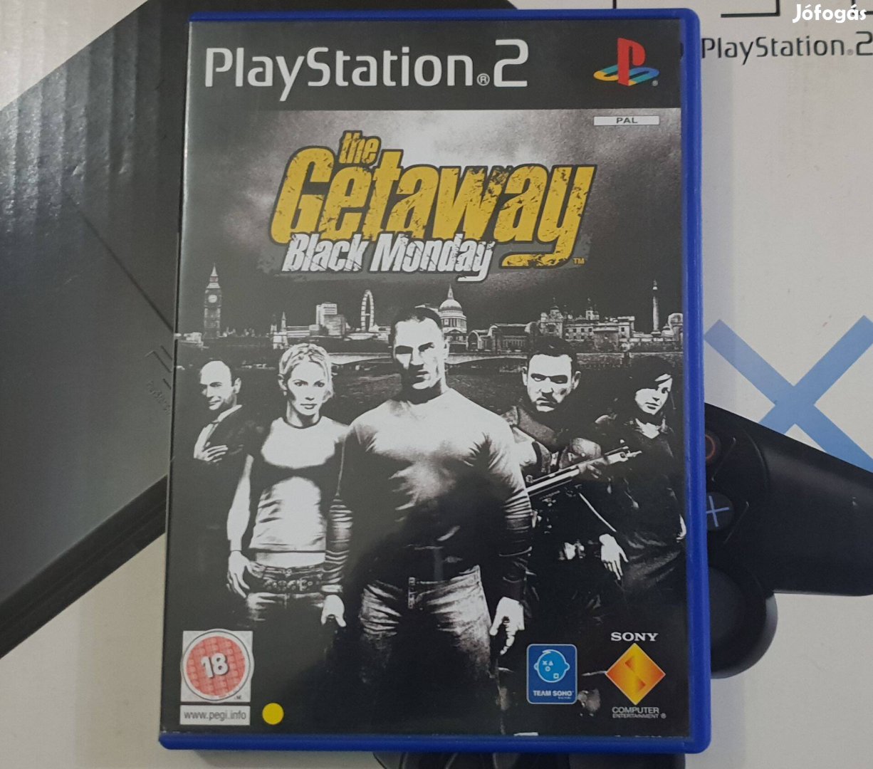 Getaway Black Monday Playstation 2 eredeti lemez eladó