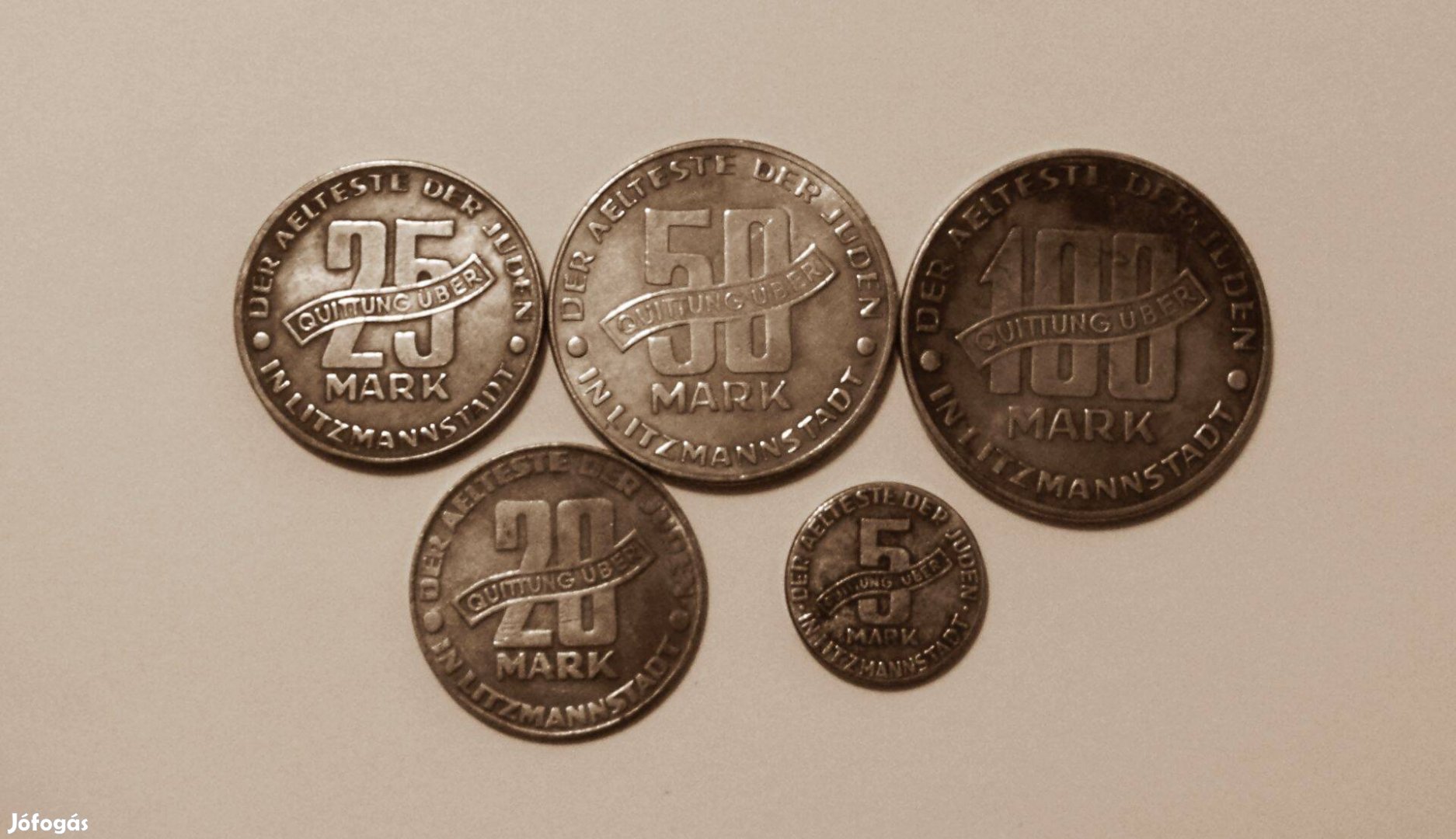 Gettó márka sor - repro érmék