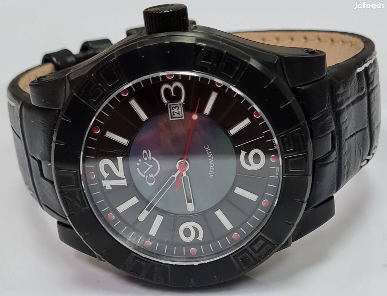 Gevril La Lune Black Automatic Limited Edition 500db