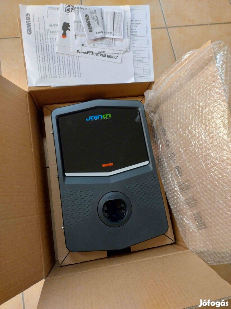 Gewiss wallbox elektromos autó fali töltő 11kW 3x16A, Applikáció
