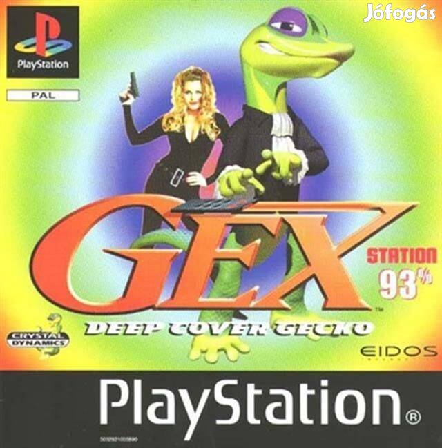 Gex 3D Deep Cover Gecko, Boxed PS1 játék