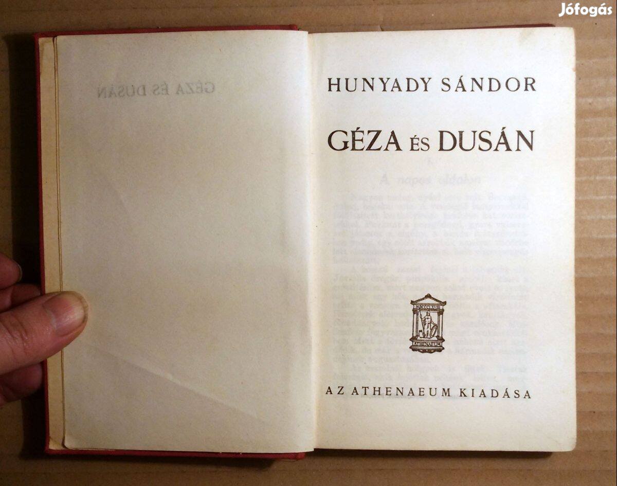 Géza és Dusán (Hunyady Sándor) kb.1930 (8kép+tartalom)