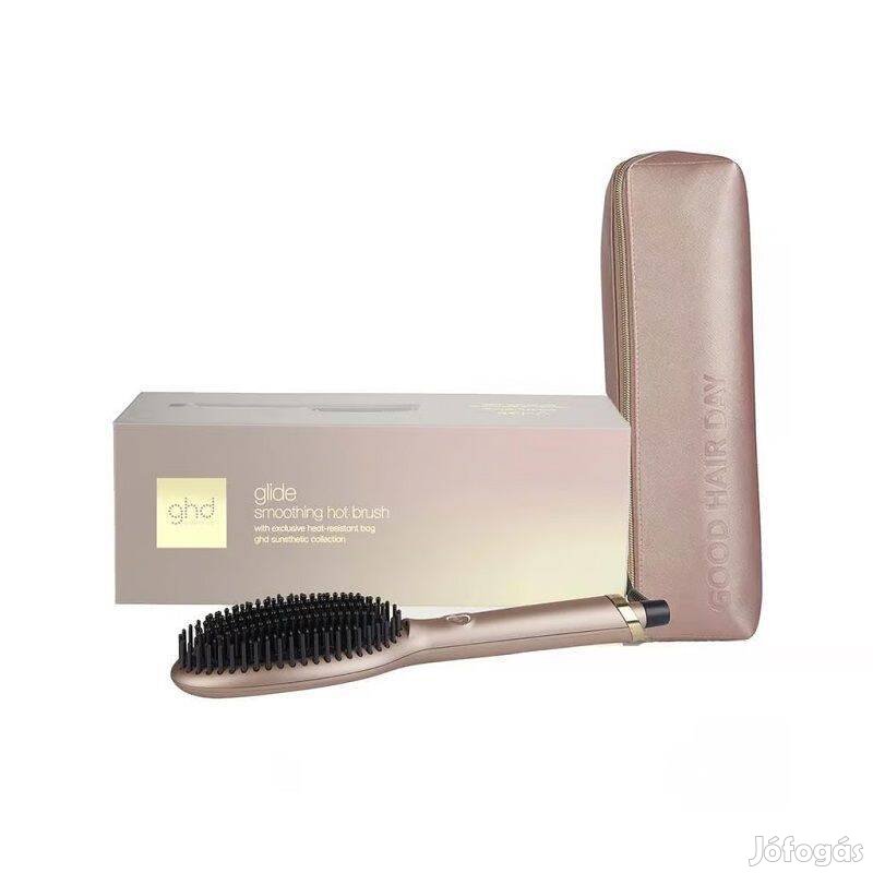 Ghd Glide meleglevegős hajkefe - napsütötte bronz, arany díszítéssel