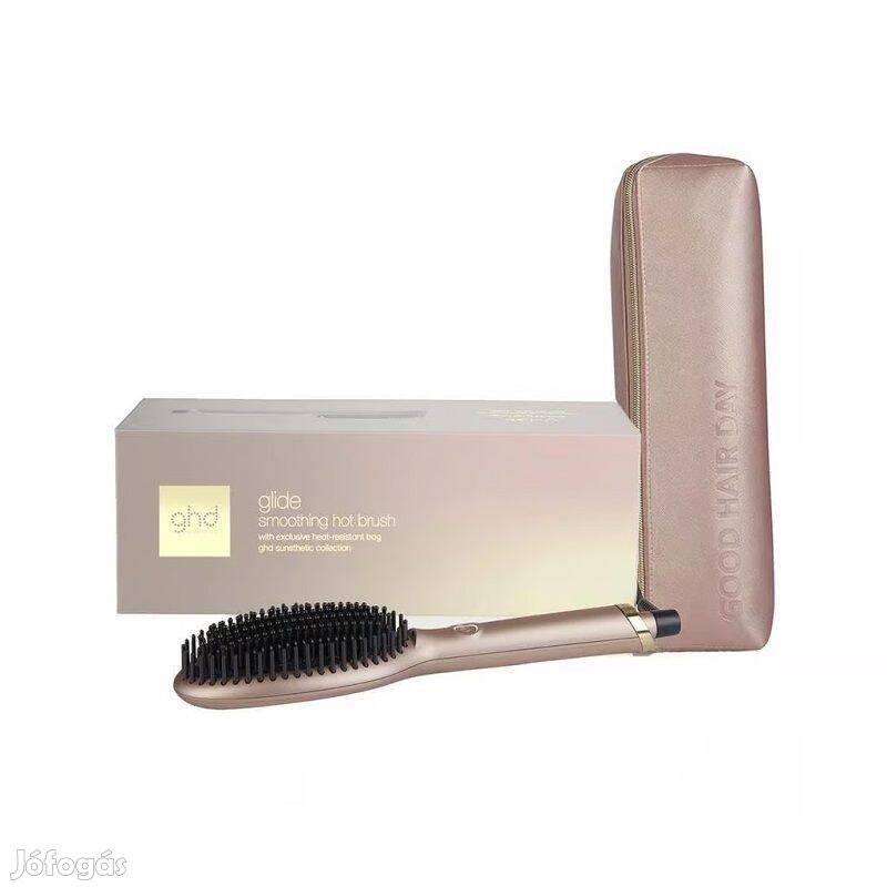 Ghd Glide meleglevegős hajkefe - napsütötte bronz, arany díszítéssel