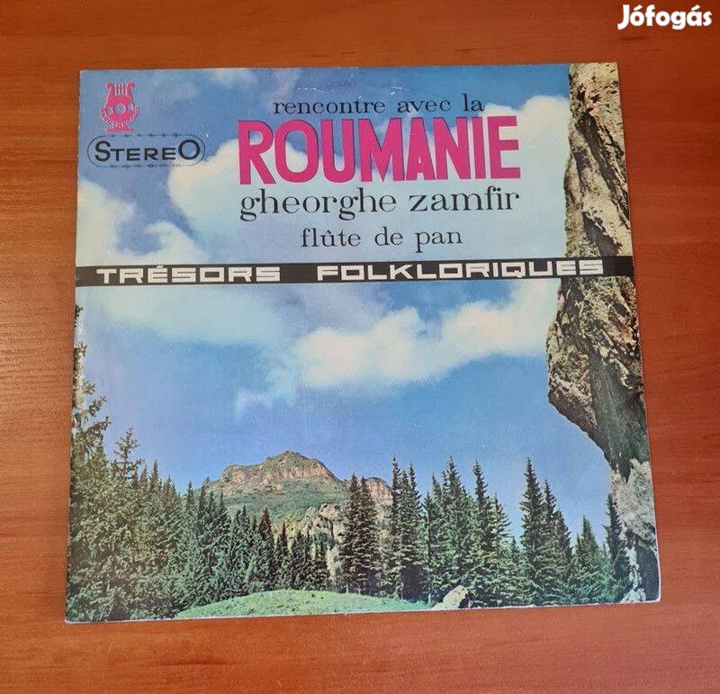 Gheorghe Zamfir - Rencontre Avec La Roumanie - Flúte De Pan; LP, Vinyl