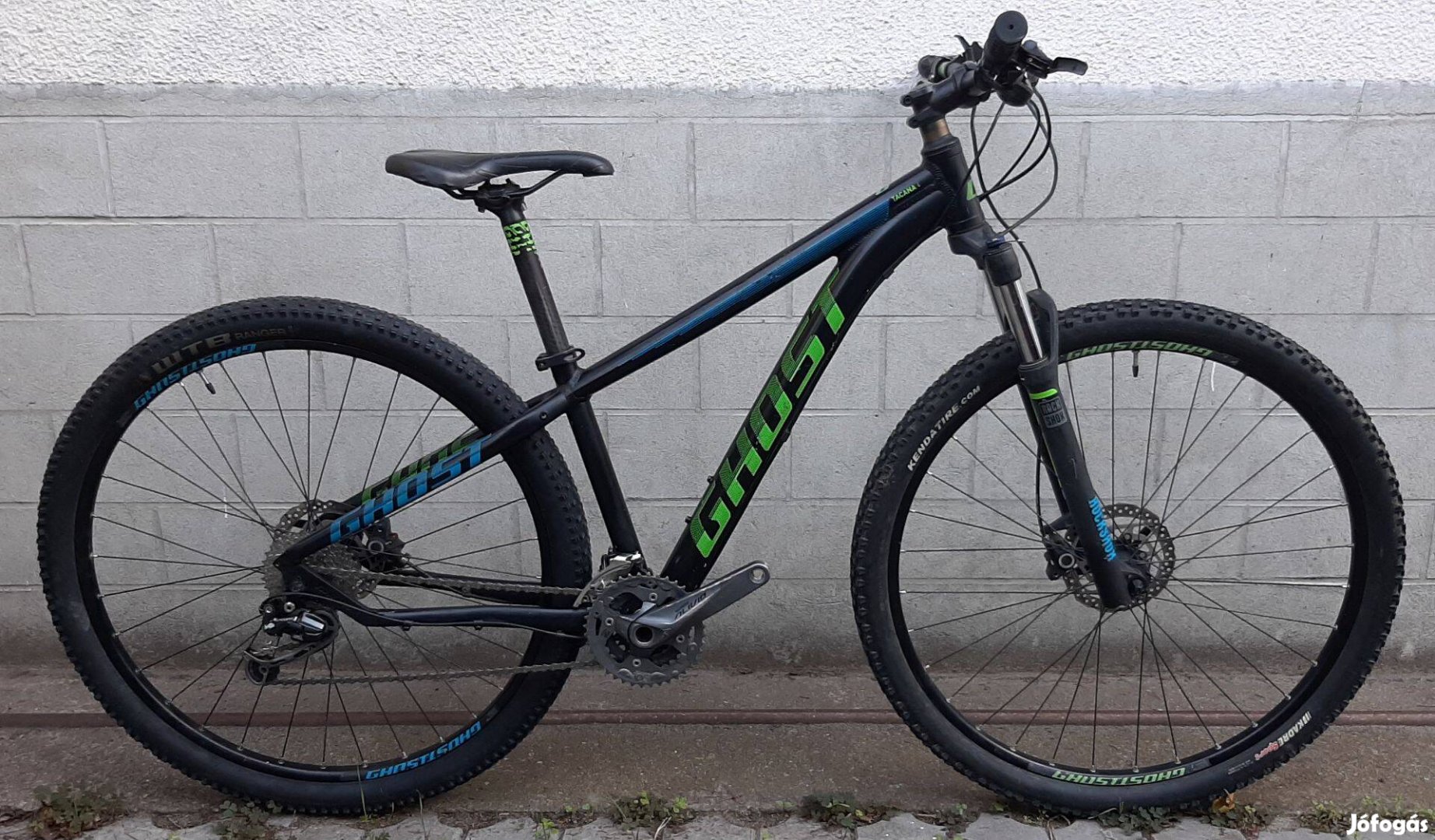 Ghost 29es mtb mountainbike hidraulikus tárcsafék-rock shox-XS váz-3x9