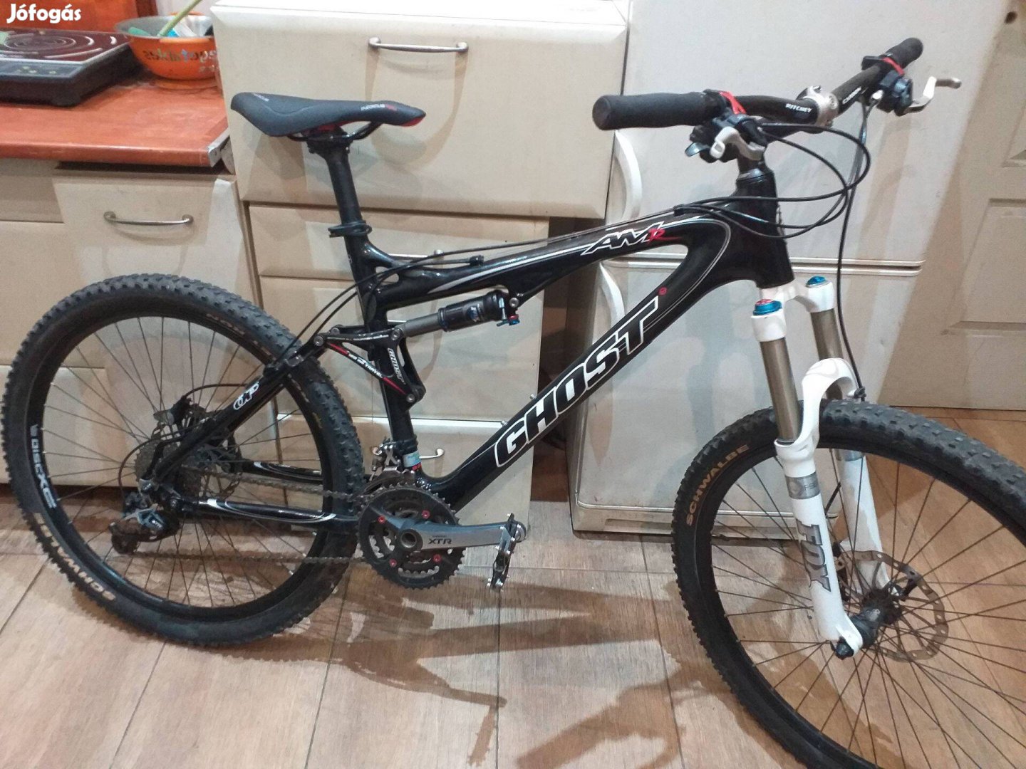 Ghost AMR XTR, Fox k ashima, karbon, kerékpár D