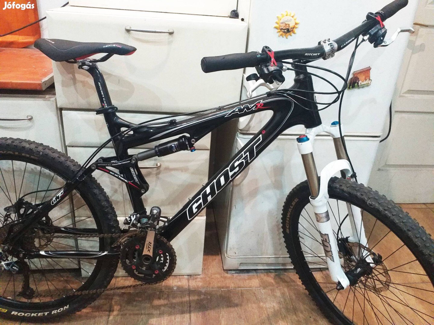 Ghost AMR, karbon, teljes XTR szet, kerékpár, bicikli