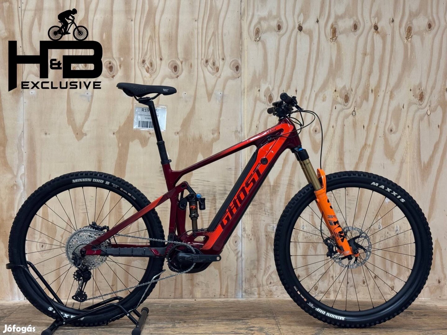 Ghost E-Riot Trail Pro 29 hüvelyk elektromos hegyi kerékpár