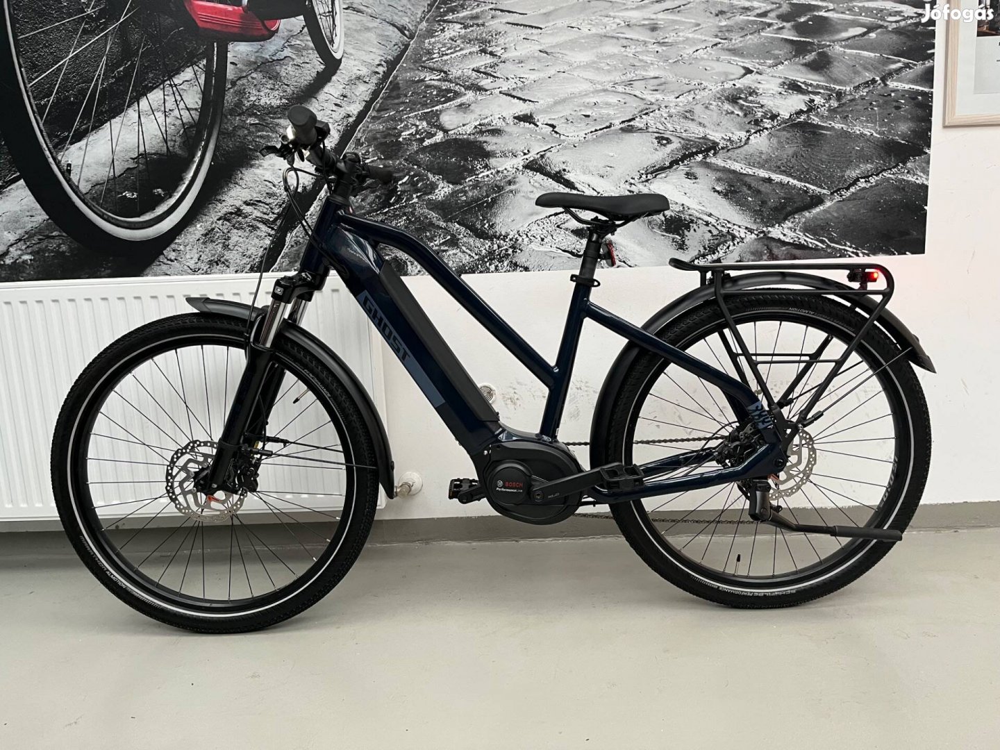 Ghost E-bike újszerű 135 km eladó!