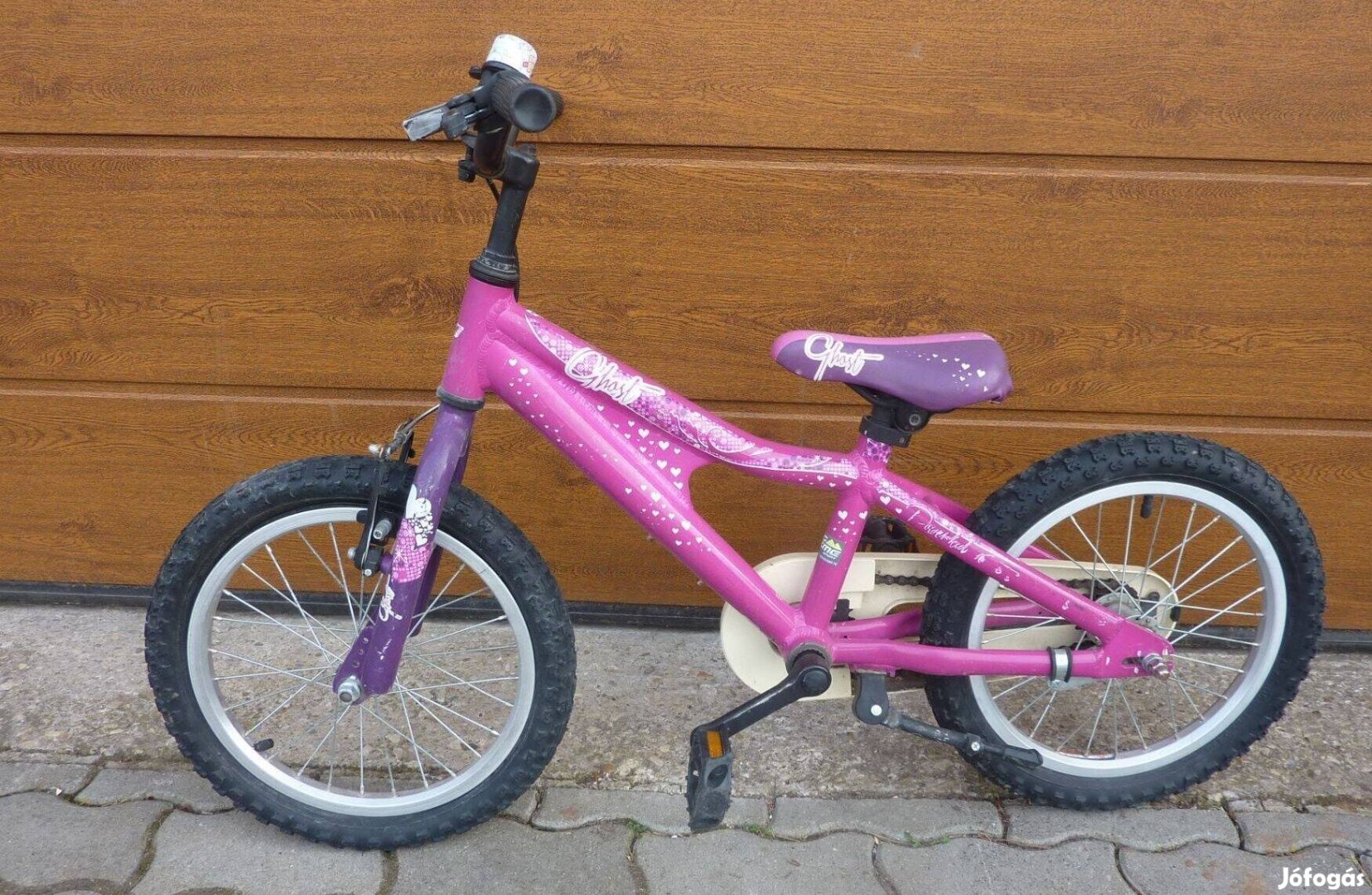 Ghost Powerkid Pink 16 colos Gyerekbicikli gyerek kerékpár 16"
