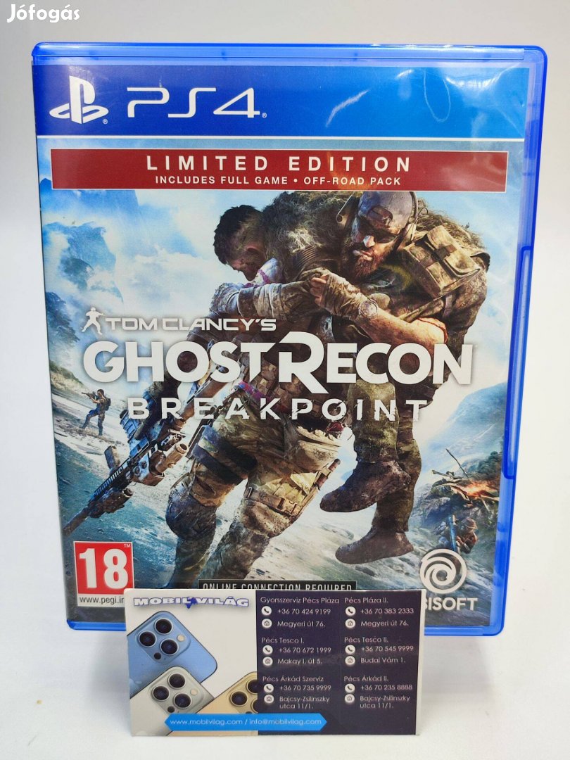 Ghost Recon Breakpoint PS4 Garanciával #konzl0413