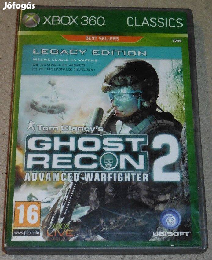 Ghost Recon - Advanced Warfighter 2. Gyári Xbox 360, Xbox ONE Játék