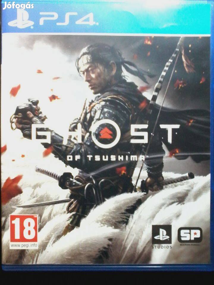 Ghost of Tsushima PS 4 játék eladó.(nem postázom)