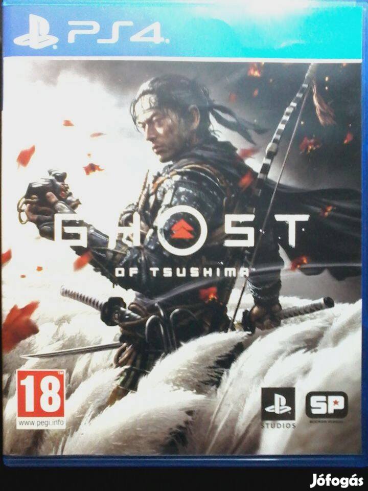 Ghost of Tsushima PS 4 játék eladó.(nem postázom)