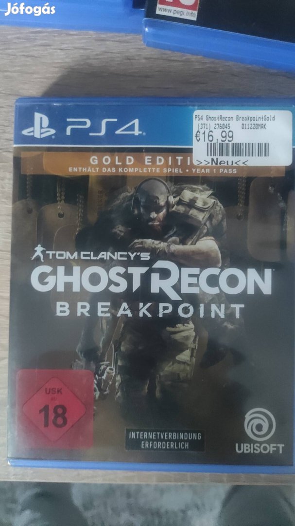 Ghost recon breakpoint PS4 játék . legolcsóbb jófogáson 