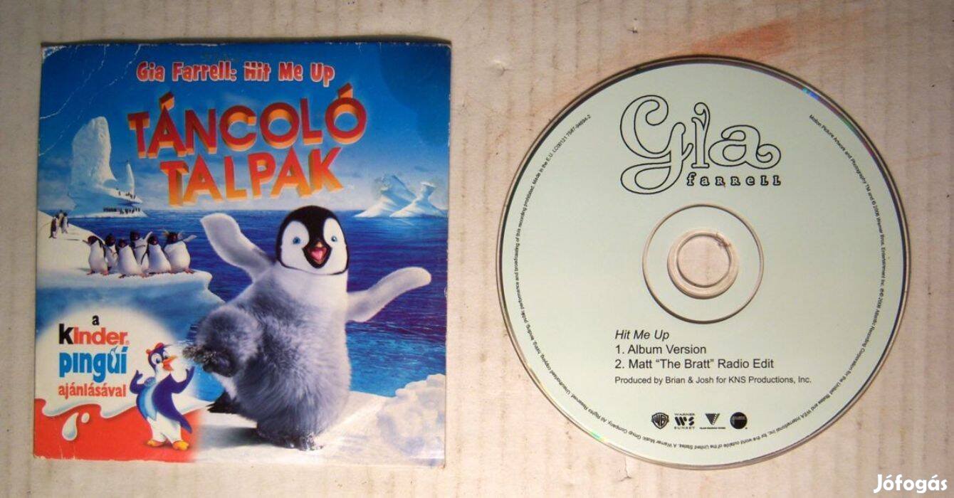 Gia Farrell - Táncoló Talpak (CD) 2006 (jogtiszta)