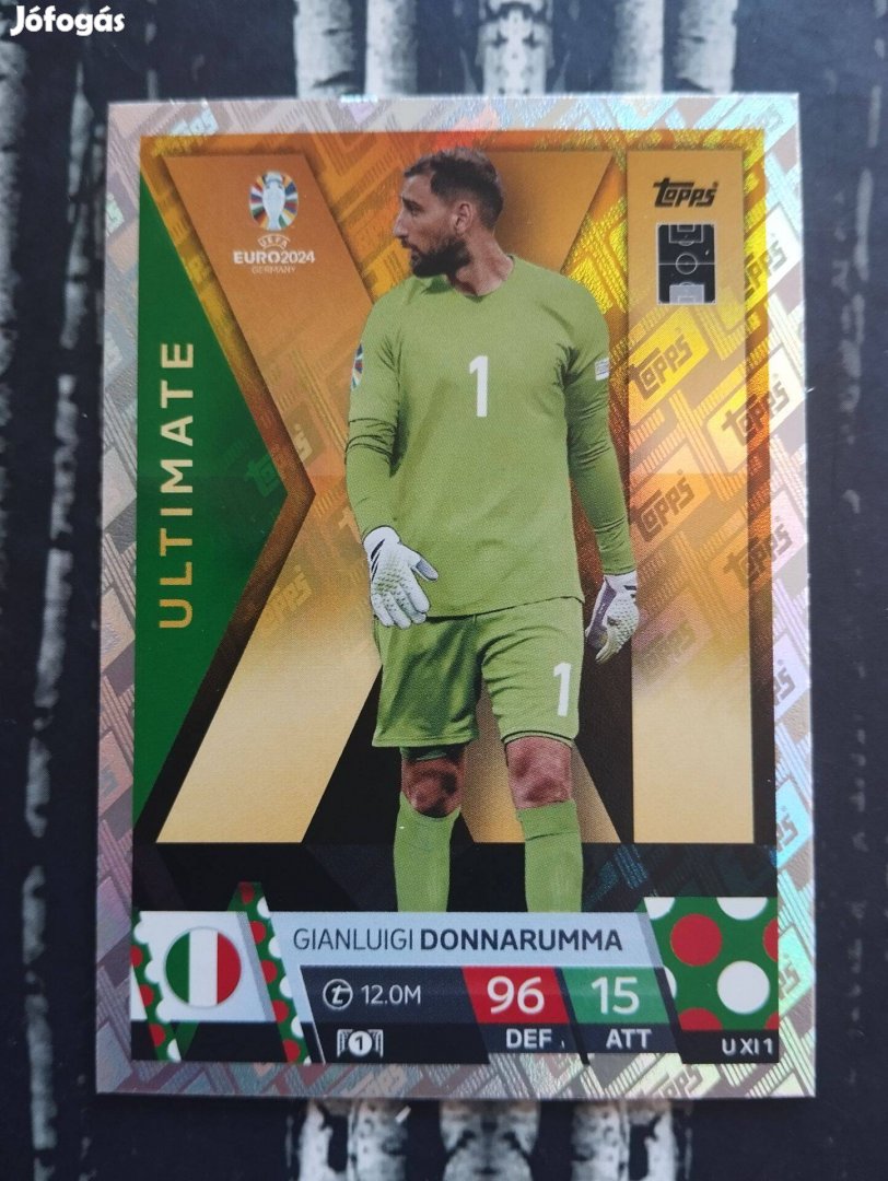 Gianluigi Donnarumma (Olaszország) Ultimate XI Euro 2024 focis kártya