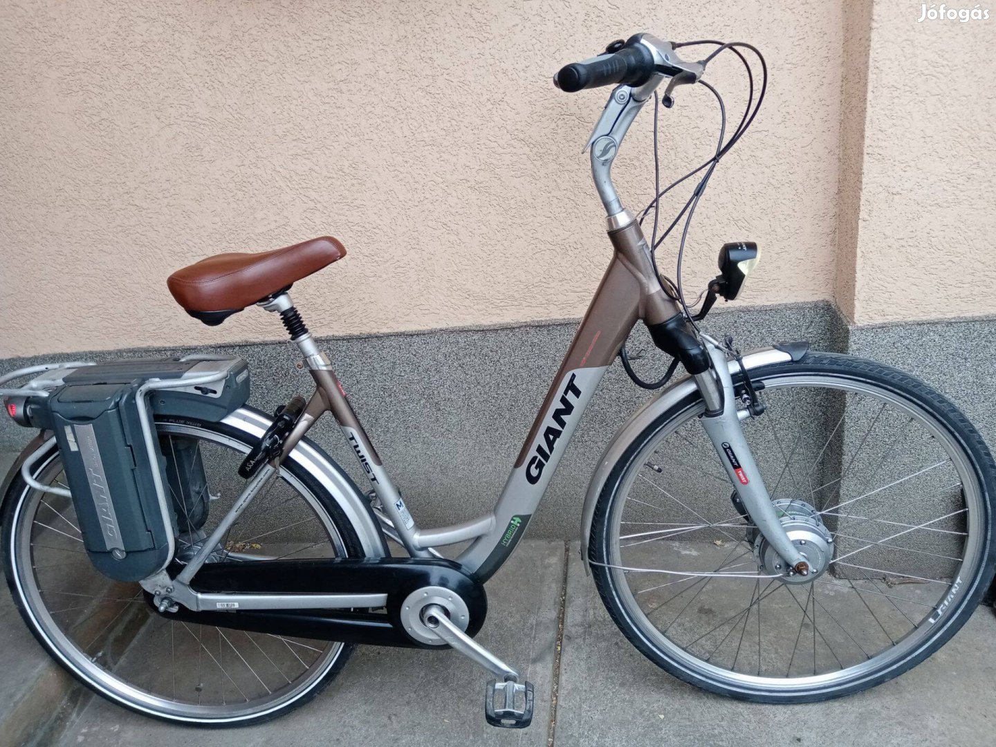 Giant 2 akkus elektromos kerékpár pedelec ebike garanciával 50cm