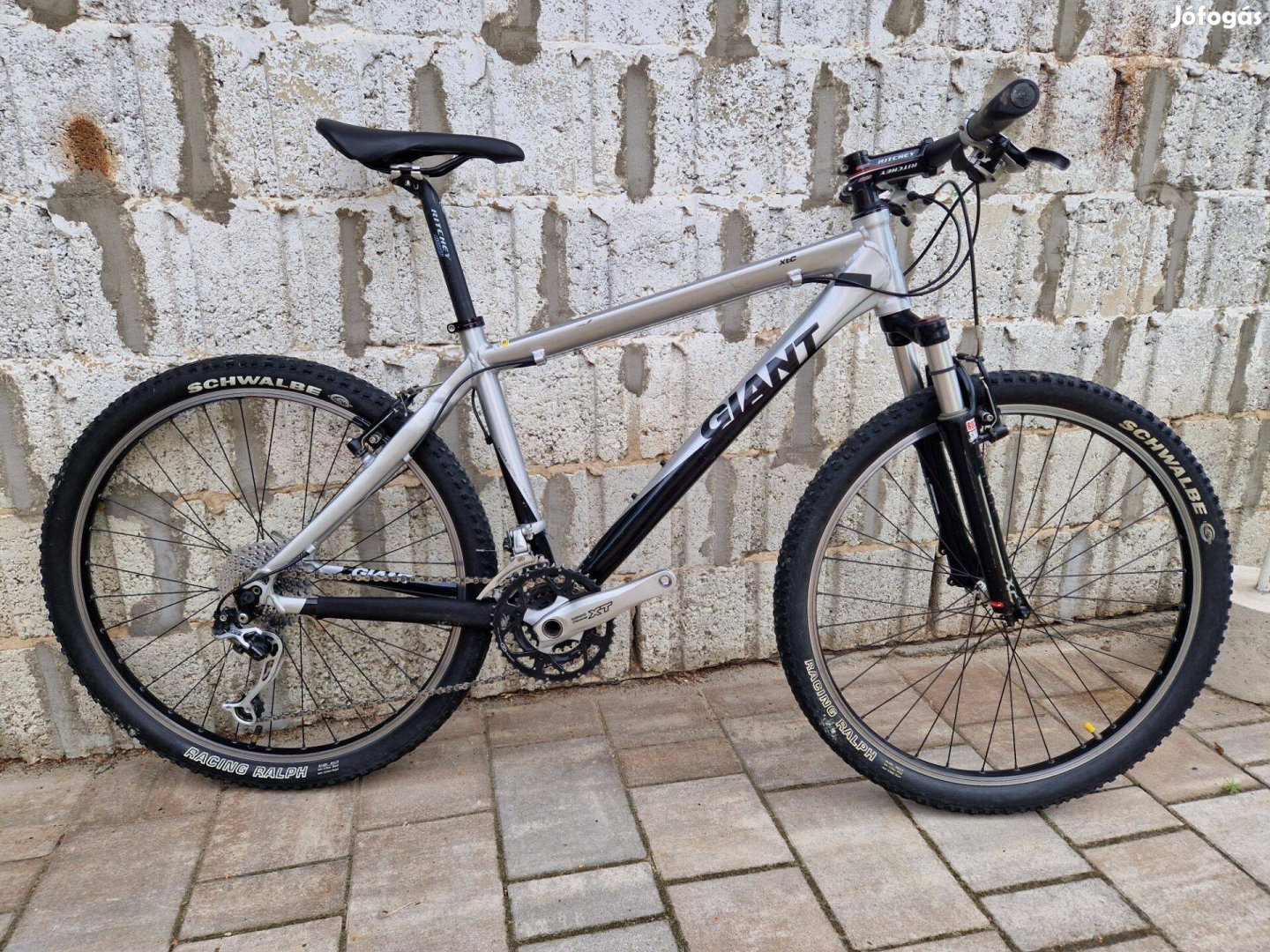 Giant Xtc mtb, 3x9 full XT, könnyű 26-os