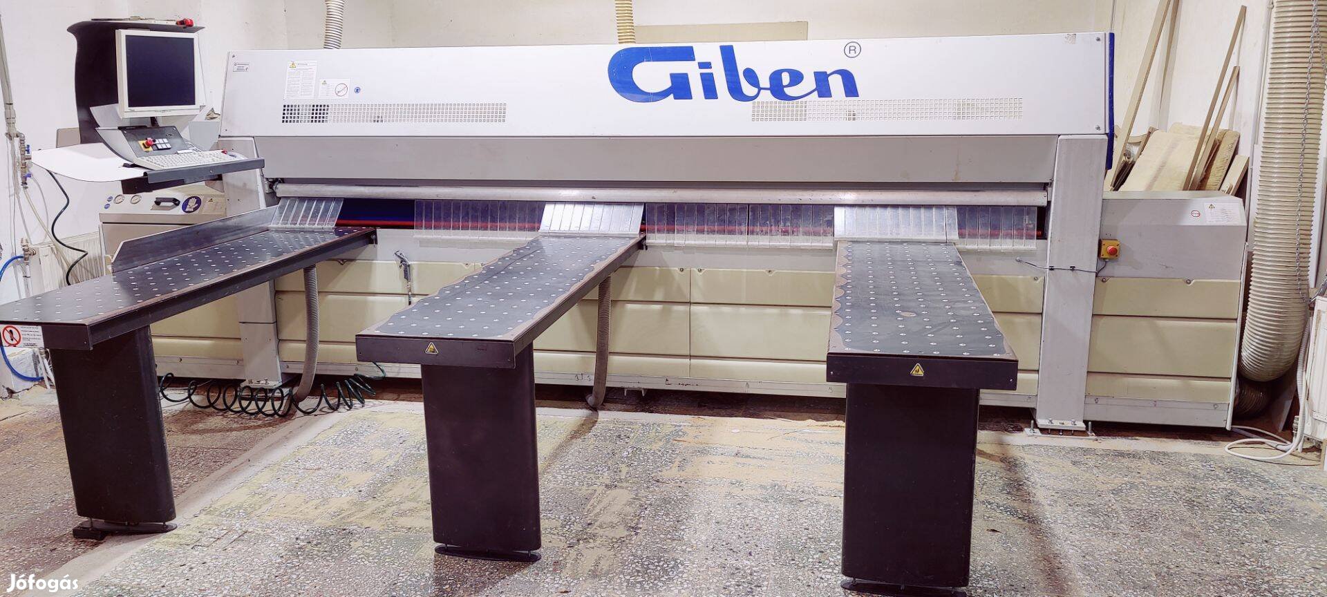 Giben Faipari Táblafelosztó Lapszabász gép