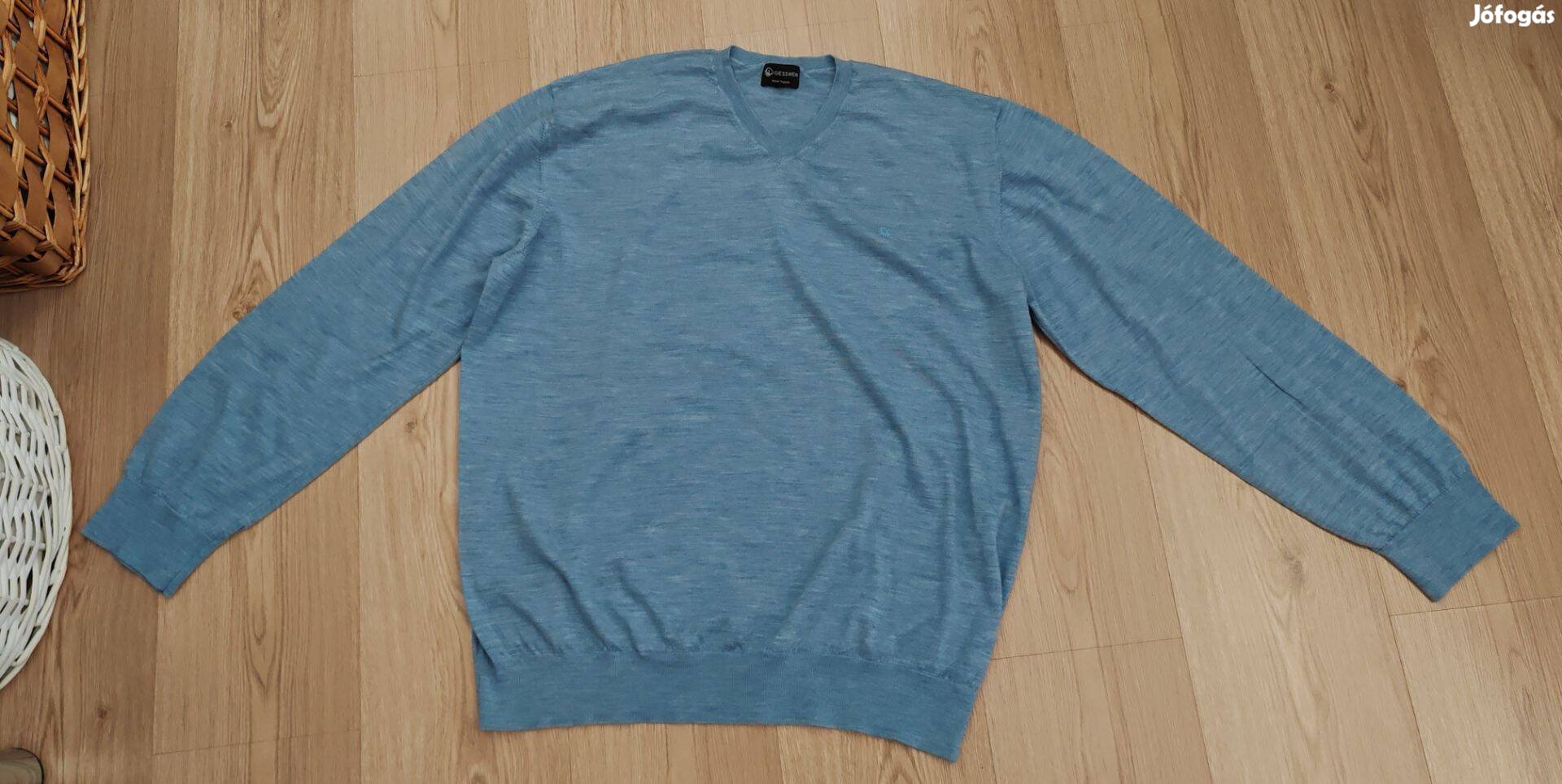 Giesswein 150 Euros gyapju finomkötött férfi pulóver XL