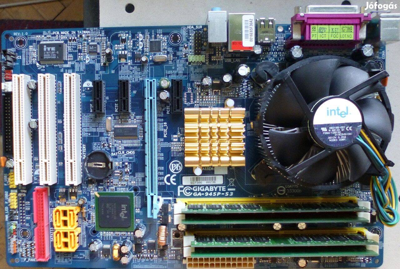 Gigabyte GA-945P-S3 alaplap