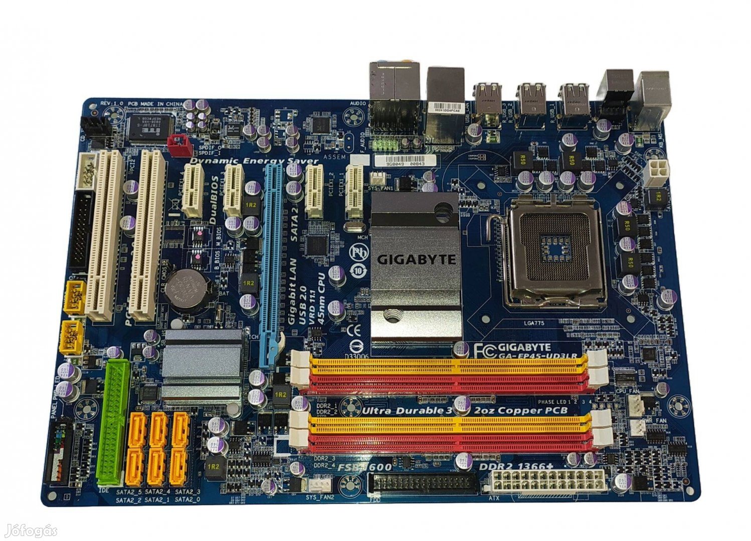 Gigabyte GA-EP45-UD3LR alaplap s775