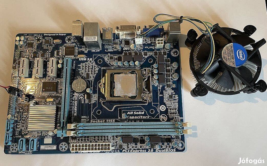 Gigabyte GA-H61M Alaplap Socket 1155