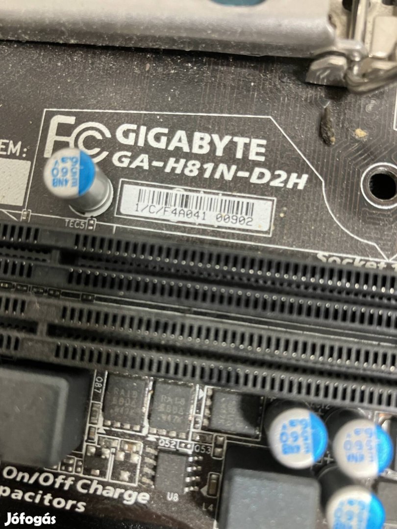 Gigabyte GA-H81N-D2H alaplap socket 1150