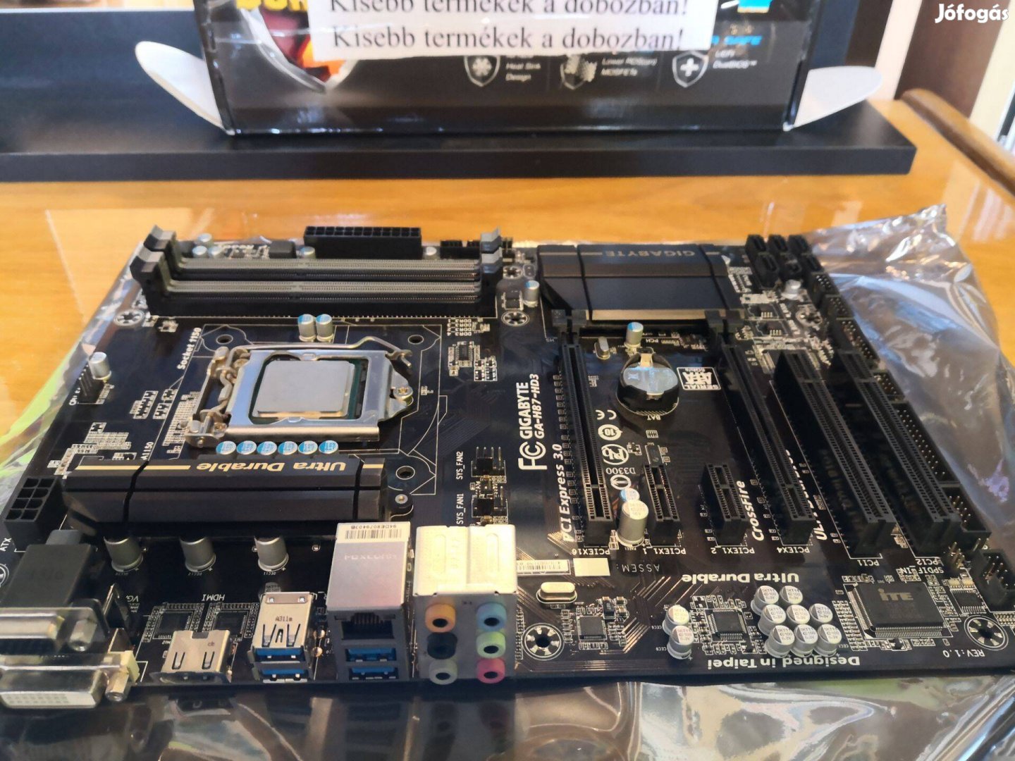 Gigabyte GA-H87-HD3 LGA1150 alaplap