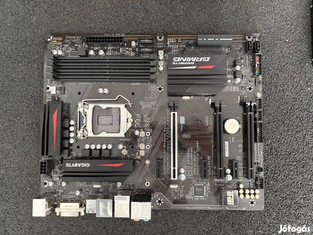 Gigabyte GA-Z270 Gaming K3 alaplap, LGA1151, ATX