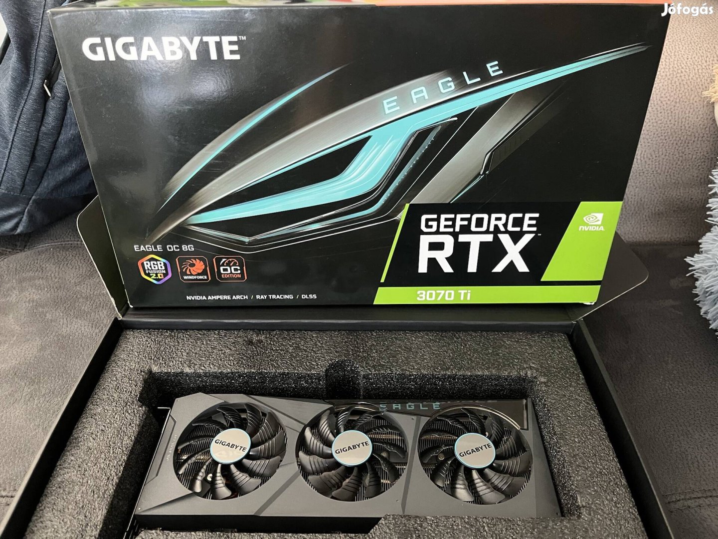 Gigabyte Geforce Eagle Rtx 3070 Ti 8GB OC Gddr6X 256bit