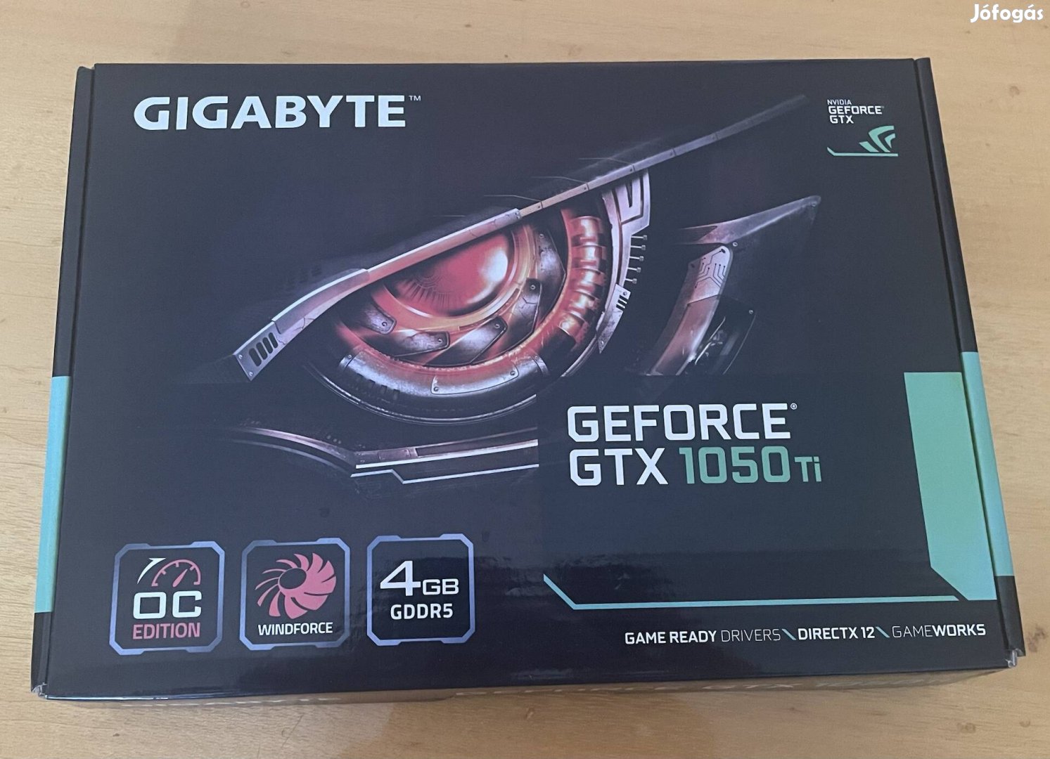 Gigabyte Geforce Gtx 1050TI OC Videokártya