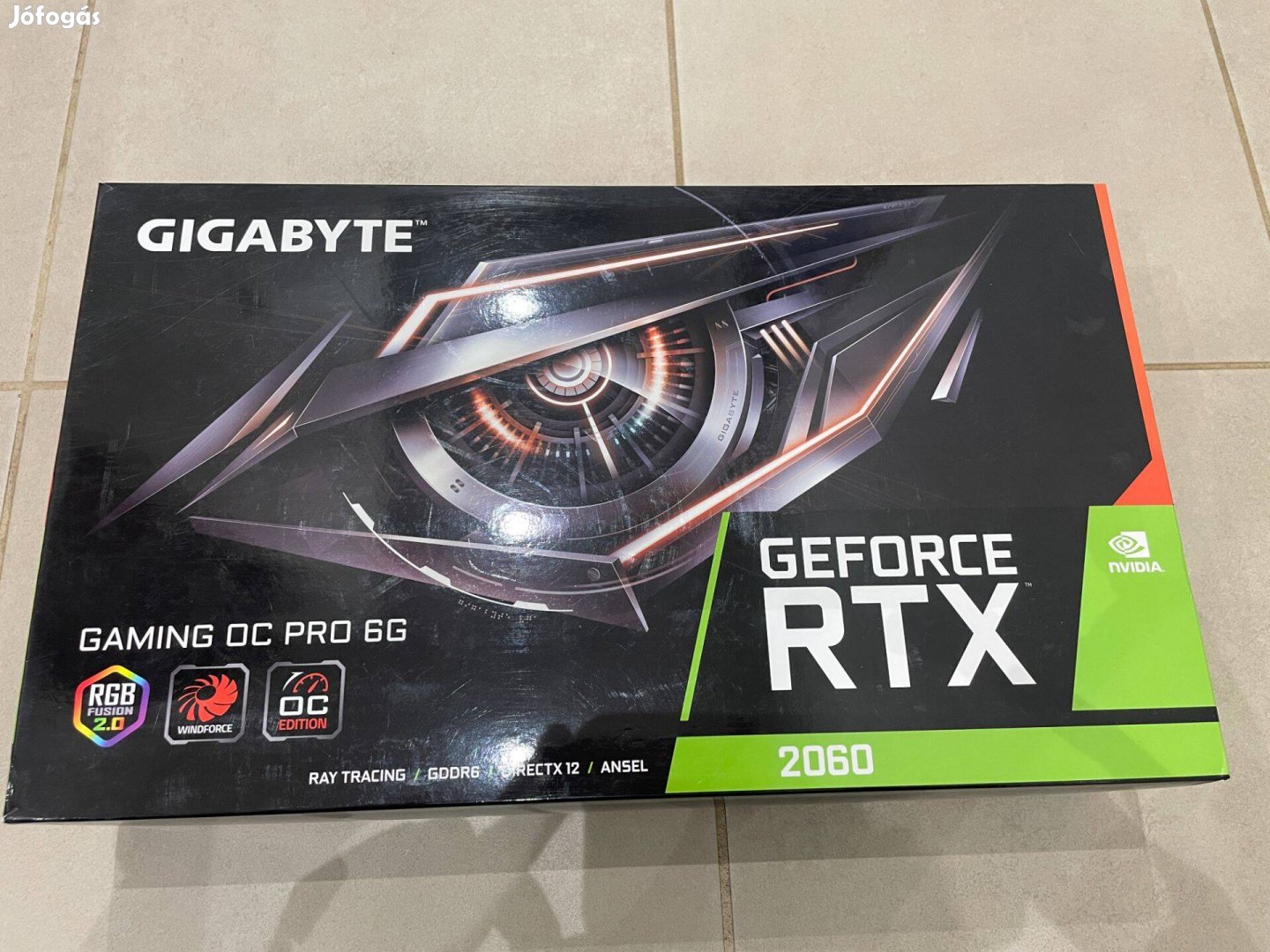 Gigabyte Geforce Rtx 2060 videókártya