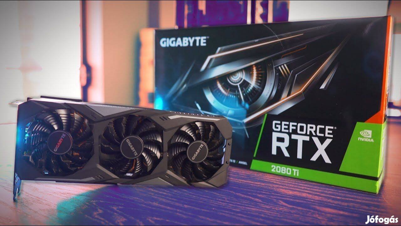 Gigabyte Geforce Rtx 2080 Ti 11GB Gddr6 352bit led Videokártya