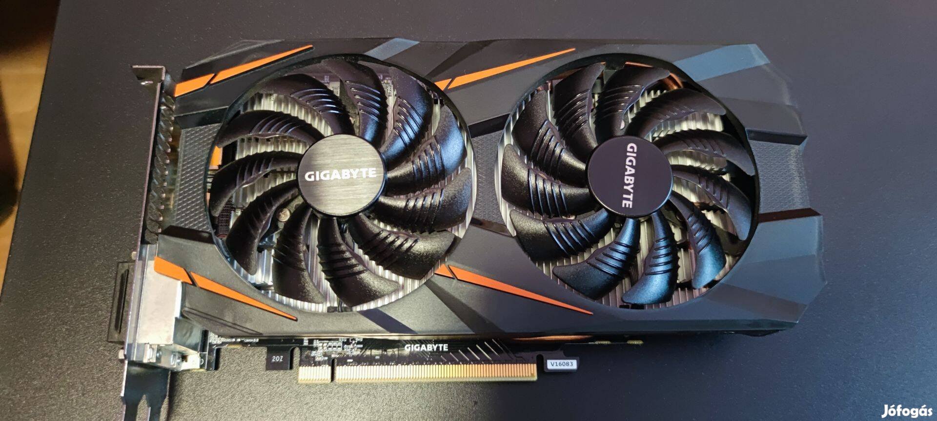 Gigabyte Gtx 1060 OC 3GB eladó