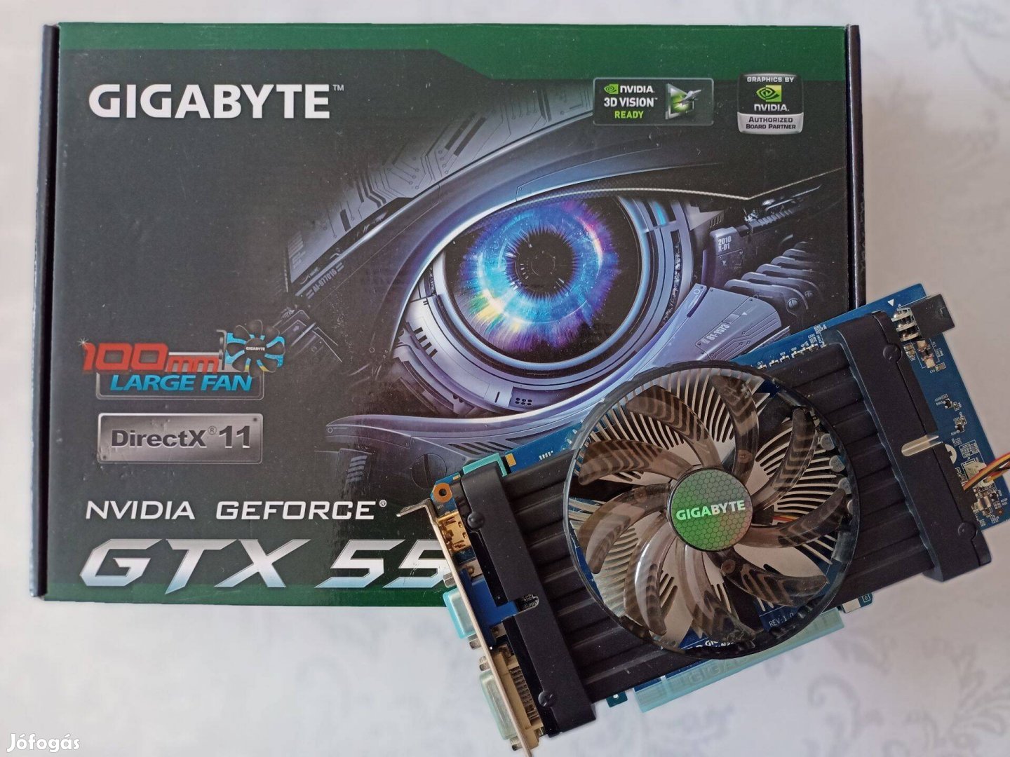 Gigabyte Gtx 550 Ti 1GB videokártya