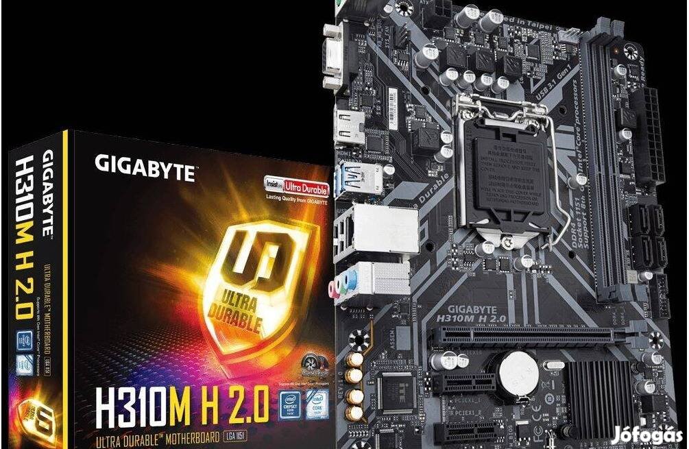 Gigabyte H310M H 2,0rev + I5 9400f Eladó